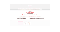 Desktop Screenshot of laboitedevin.com